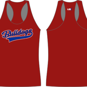 Bulldogs Tank Top Red