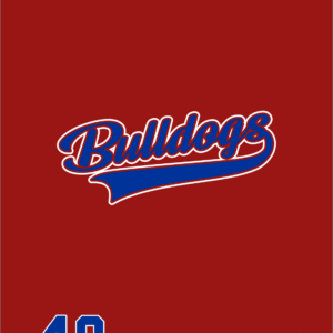 Bulldogs Blanket Red