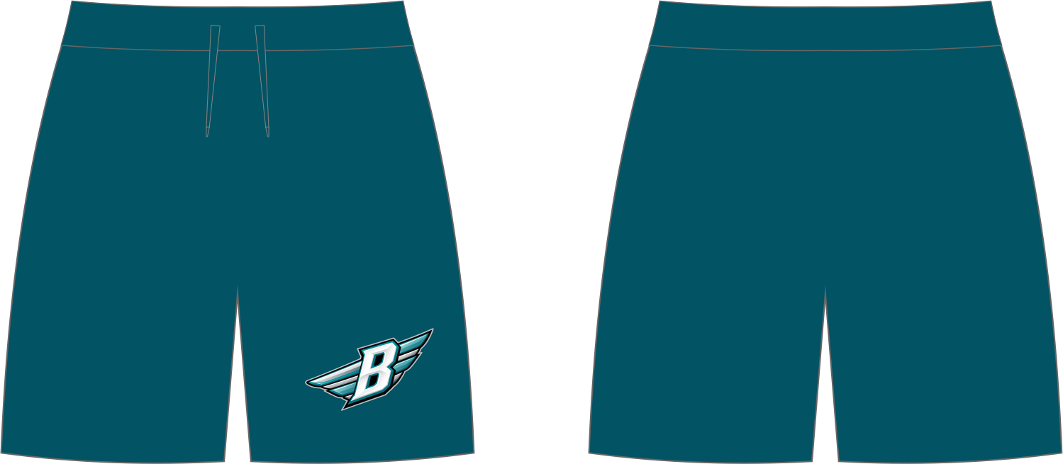 Bombers Shorts Teal