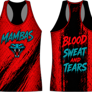 Mambas Tank Top Red Black