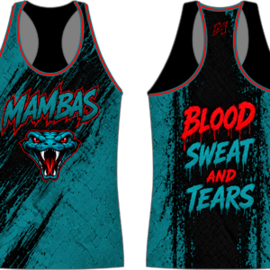 Mambas Tank Top Teal black