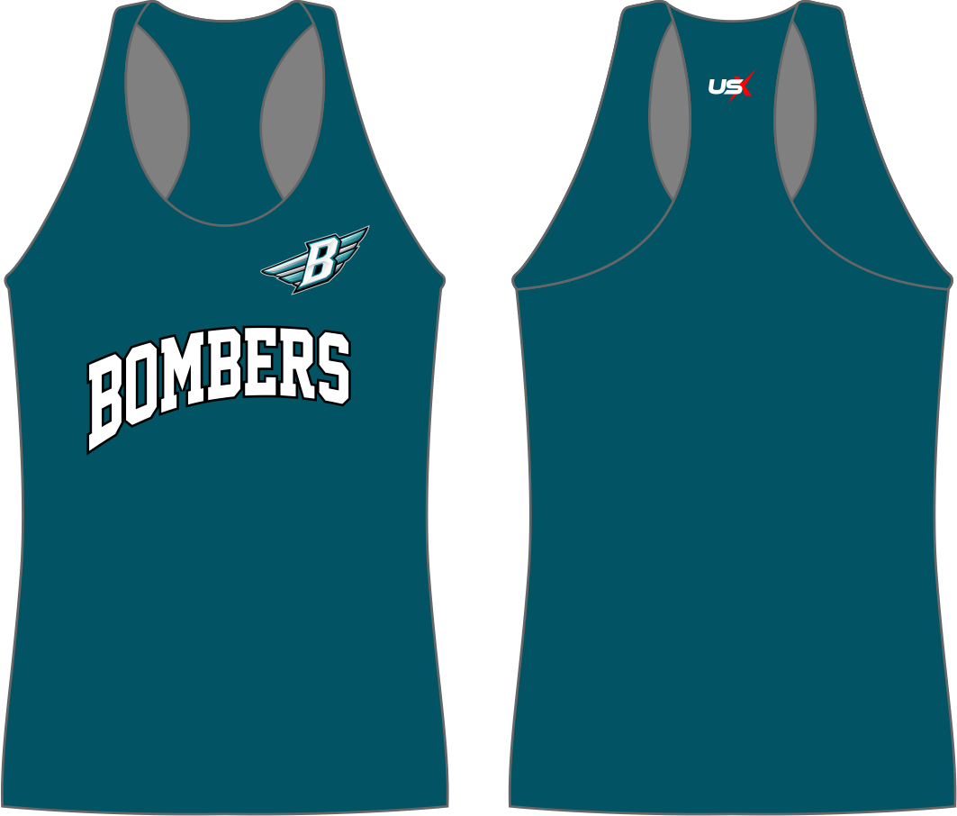 Bombers Tank Top Teal